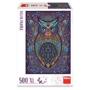 Dino (51407) - "Owl" - 500 pieces puzzle