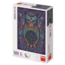 Dino (51407) - "Owl" - 500 pieces puzzle