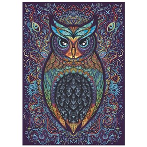Dino (51407) - "Owl" - 500 pieces puzzle