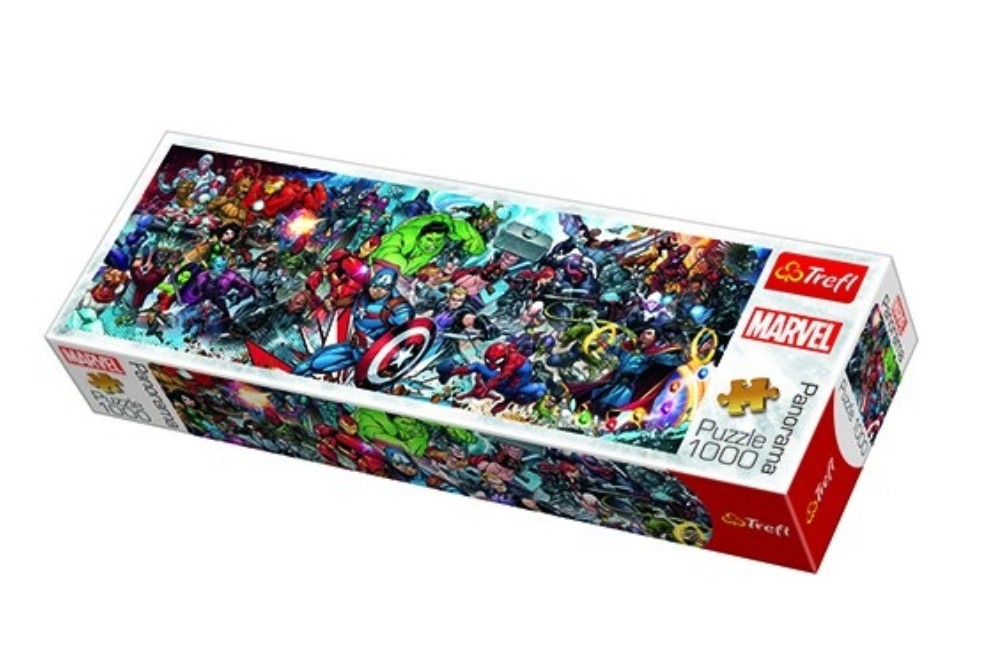 TREFL 1000 PIECE JOIN THE MARVEL UNIVERSE PANORAMA JIGSAW PUZZLE 