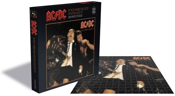 Zee Puzzle (25756) - "AC/DC, If You Want Blood" - 500 pieces puzzle