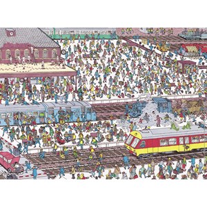 Nathan (87219) - "Where is Charlie? At the Railway Station" - 500 pieces puzzle