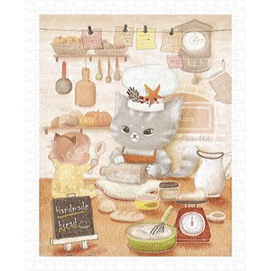 Pintoo (h2035) - "Mumu's Happy Bakery" - 500 pieces puzzle