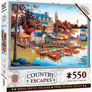 MasterPieces (31934) - "Peaceful Easy Evening" - 550 pieces puzzle