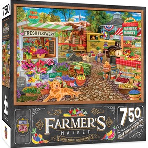 MasterPieces (31996) - "Sale on the square" - 750 pieces puzzle