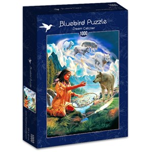 Bluebird Puzzle (70126) - Robin Koni: "Dream Catcher" - 1000 pieces puzzle