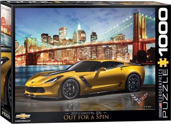 Eurographics (6000-0735) - "2015 Chevrolet Corvette Z06" - 1000 pieces puzzle