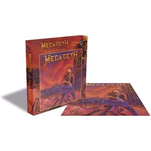 Zee Puzzle (26223) - "Megadeth, Peace Sells" - 500 pieces puzzle