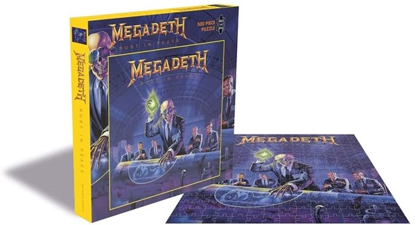 Zee Puzzle (26703) - "Megadeth, Rust In Peace" - 500 pieces puzzle
