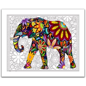Pintoo (h1479) - "The enthusiastic elephant" - 500 pieces puzzle