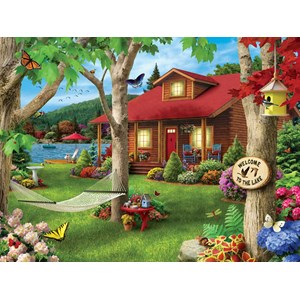 MasterPieces (31574) - Alan Giana: "Lakeside Retreat" - 750 pieces puzzle