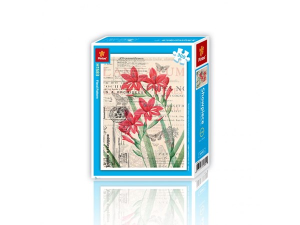Pintoo (h1583) - "Floral Pattern" - 300 pieces puzzle