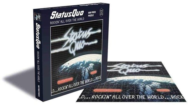 Zee Puzzle (25509) - "Status Quo, Rockin All Over The World" - 500 pieces puzzle