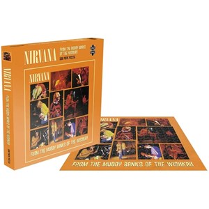 Zee Puzzle (26177) - "Nirvana, From The Muddy Banks Of The Wishkah" - 500 pieces puzzle