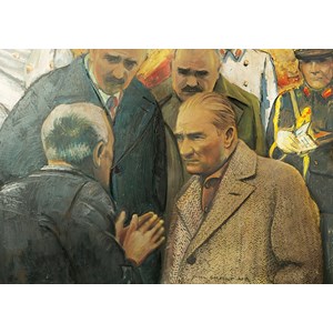 Art Puzzle (4589) - "Atatürk and Earthquake" - 1000 pieces puzzle