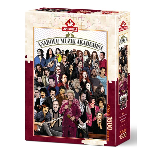 Art Puzzle (4586) - "Anatolia Music Academy" - 1500 pieces puzzle