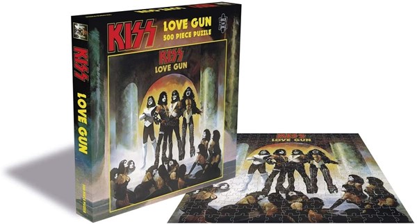 Zee Puzzle (25647) - "Kiss, Love Gun" - 500 pieces puzzle