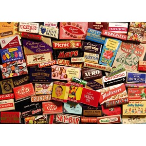 Gibsons (G3830) - Robert Opie: "1950s Sweet Memories" - 500 pieces puzzle