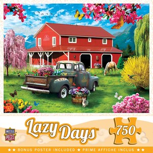 MasterPieces (32054) - "A Farm's Alive" - 750 pieces puzzle