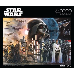 Buffalo Games (2064) - "Star Wars™: Rogue One - "Rebellions are Built on Hope"" - 2000 pieces puzzle