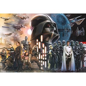 Buffalo Games (2064) - "Star Wars™: Rogue One - "Rebellions are Built on Hope"" - 2000 pieces puzzle