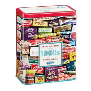 Gibsons (G3831) - "1960s Sweet Memories" - 500 pieces puzzle