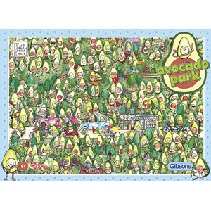 Gibsons (G1044) - "Avocado Park" - 250 pieces puzzle