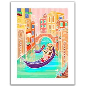Pintoo (h1537) - "Romantic Vacations, Venice" - 300 pieces puzzle