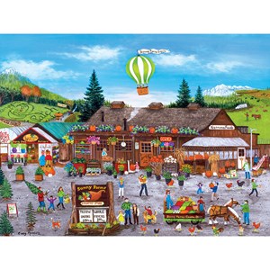 MasterPieces (31985) - Cindy Mangutz: "Sunny Farms" - 750 pieces puzzle