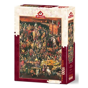 Art Puzzle (4000) - "113 Famous People" - 1500 pieces puzzle