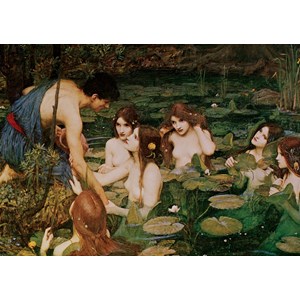 Art Puzzle (5377) - "Hylas And The Nymphs, 1896" - 1500 pieces puzzle