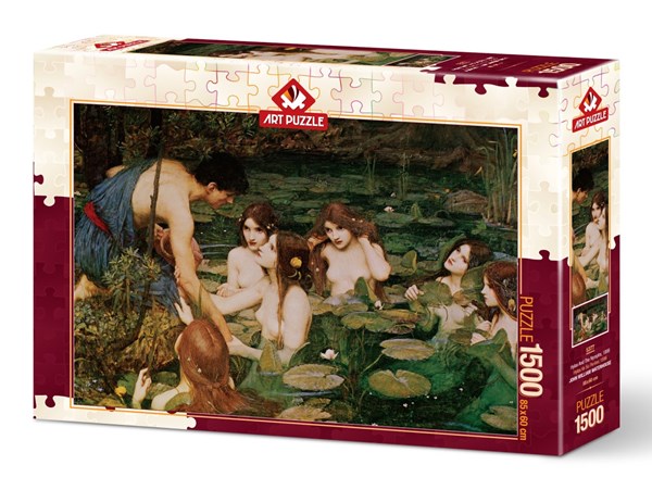 Art Puzzle (5377) - "Hylas And The Nymphs, 1896" - 1500 pieces puzzle