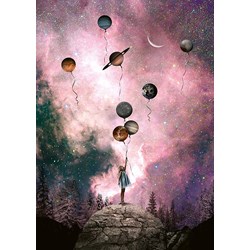 Schmidt Spiele (59903) - Natacha Einat: "Planet Longing" - 1000 pieces puzzle