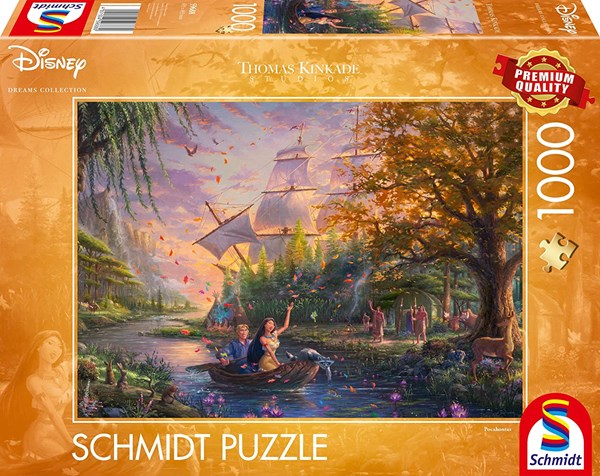 Schmidt Spiele (59688) - Thomas Kinkade: Disney, Pocahontas