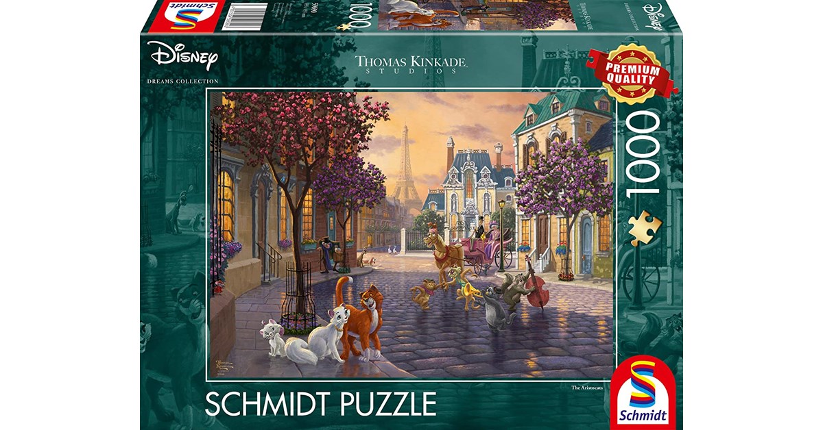 Schmidt Spiele Puzzle - Lion King - Thomas Kinkade, 1000 pieces - Playpolis