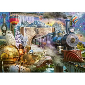 Schmidt Spiele (58964) - "Magic Trip" - 1000 pieces puzzle