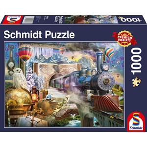 Schmidt Spiele (58964) - "Magic Trip" - 1000 pieces puzzle