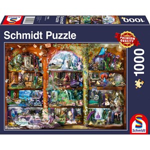 Schmidt Spiele (58965) - "Fairytale Magic" - 1000 pieces puzzle