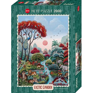 Heye (29958) - "Wildlife Paradise" - 2000 pieces puzzle