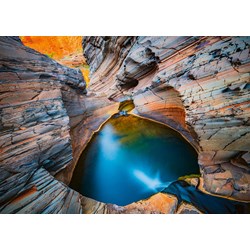 Schmidt Spiele (59922) - Mark Gray: "Indigo" - 1000 pieces puzzle