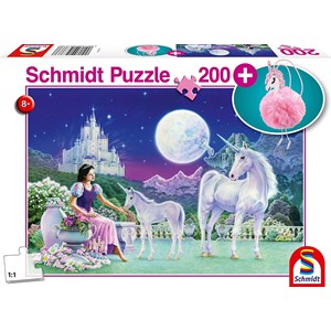 Schmidt Spiele (56373) - "Unicorn" - 200 pieces puzzle