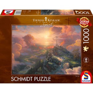 Schmidt Thomas Kinkade: Disney - Lady and The Tramp Jigsaw Puzzle  (1000-Piece)