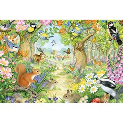 Schmidt Spiele (56370) - "Animals of the Forest" - 100 pieces puzzle