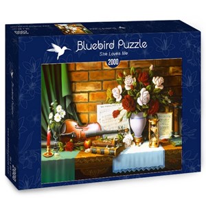 Bluebird Puzzle (70078) - "She Loves Me" - 2000 pieces puzzle