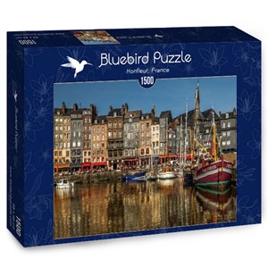 Bluebird Puzzle (70040) - "Honfleur, France" - 1500 pieces puzzle