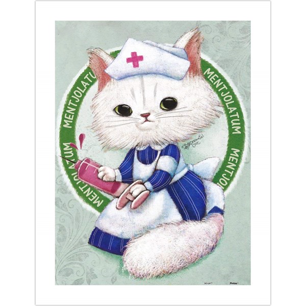 Pintoo (h1681) - "Ms. Chiu Chiu the Nurse" - 300 pieces puzzle