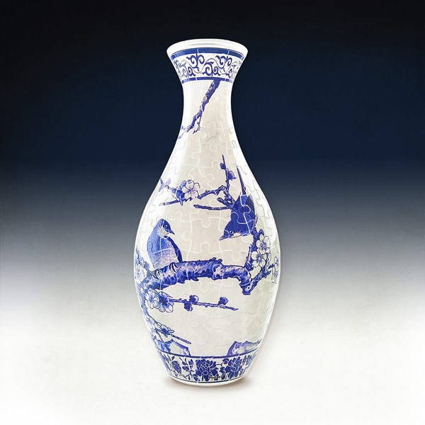 Pintoo (s1025) - "Magpies on Plum Tree" - 160 pieces puzzle