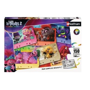 Nathan (86813) - "Trolls 2" - 150 pieces puzzle
