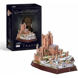 Cubic Fun (ds0989) - "Game of Thrones, Red Keep" - 314 pieces puzzle