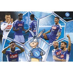 Clementoni (27139) - "SSC Napoli Supercolor Puzzle" - 104 pieces puzzle